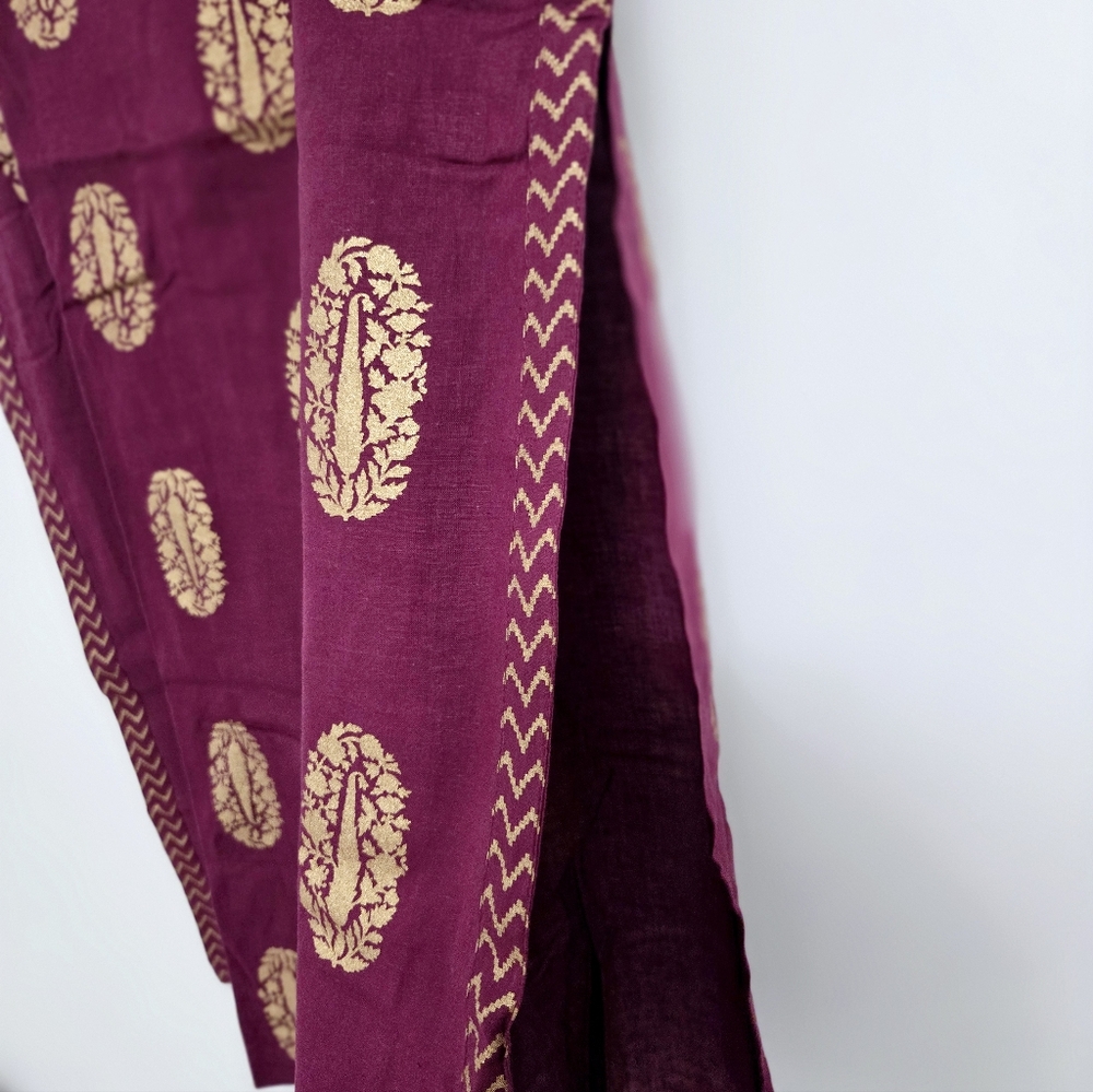 Ethnic Kurta set with palazzo pants - Picture 5 of 11